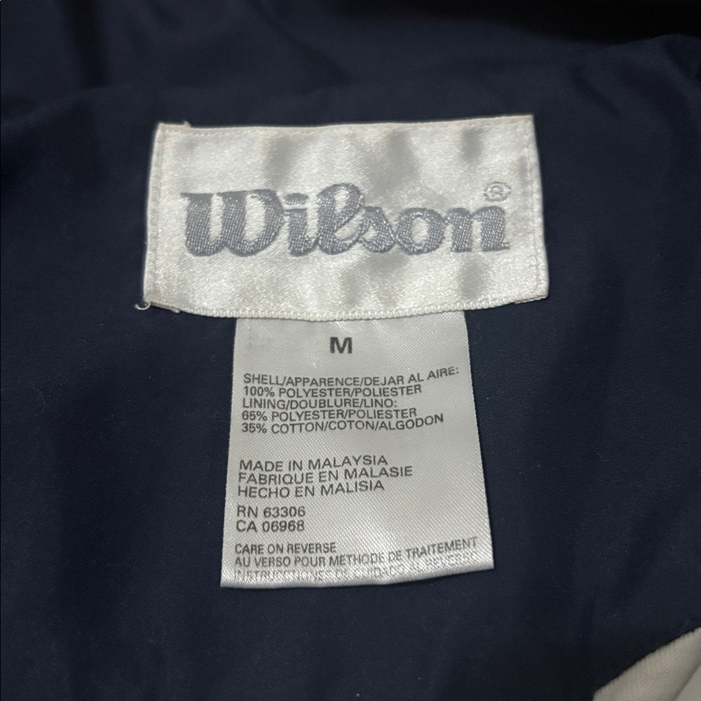 Wilson Women’s Size Medium Tennis Jacket - Picture 2 of 5